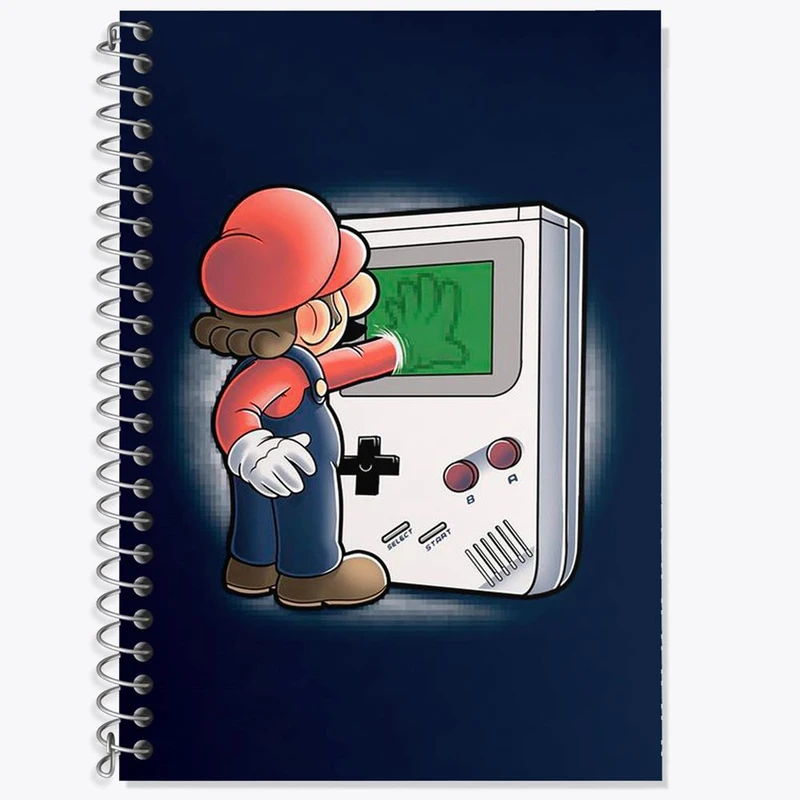 دفتر لغت 50 برگ خندالو مدل سوپر ماریو کد 30443