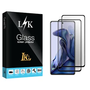 LKG LK Glass Ceramics Screen Protector For Xiaomi 11T 5G 21081111RG Pack Of 2