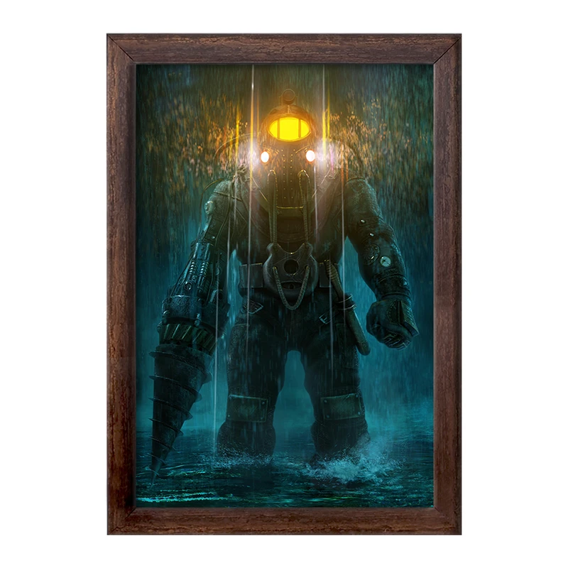 تابلو خندالو طرح بازی بایوشاک (Bioshock) کد 31350