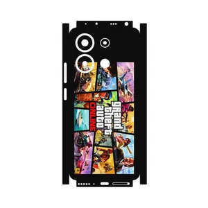 MAHOOT GTA Online Game Series-FullSkin Cover Sticker for Xiaomi Redmi Note 13 4G