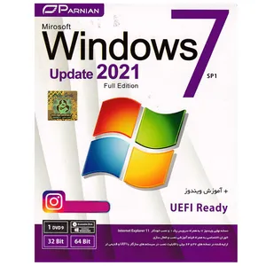 سیستم عامل Widows 7 Full Edition UEFI Update 2021 نشر پرنیان