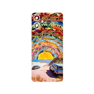 MAHOOT Collage of Orange Sky Cover Sticker for Samsung Galaxy A06