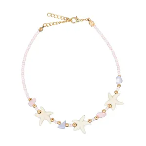 پابند زنانه زودیکا مدل ساحلی ستاره ای کد AAF218