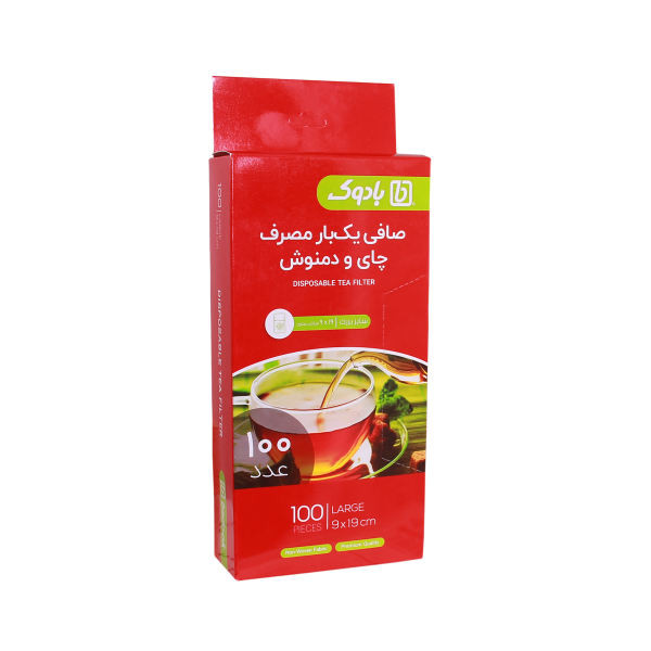 فیلتر چای بادوک مدل 009 بسته 100 عددی