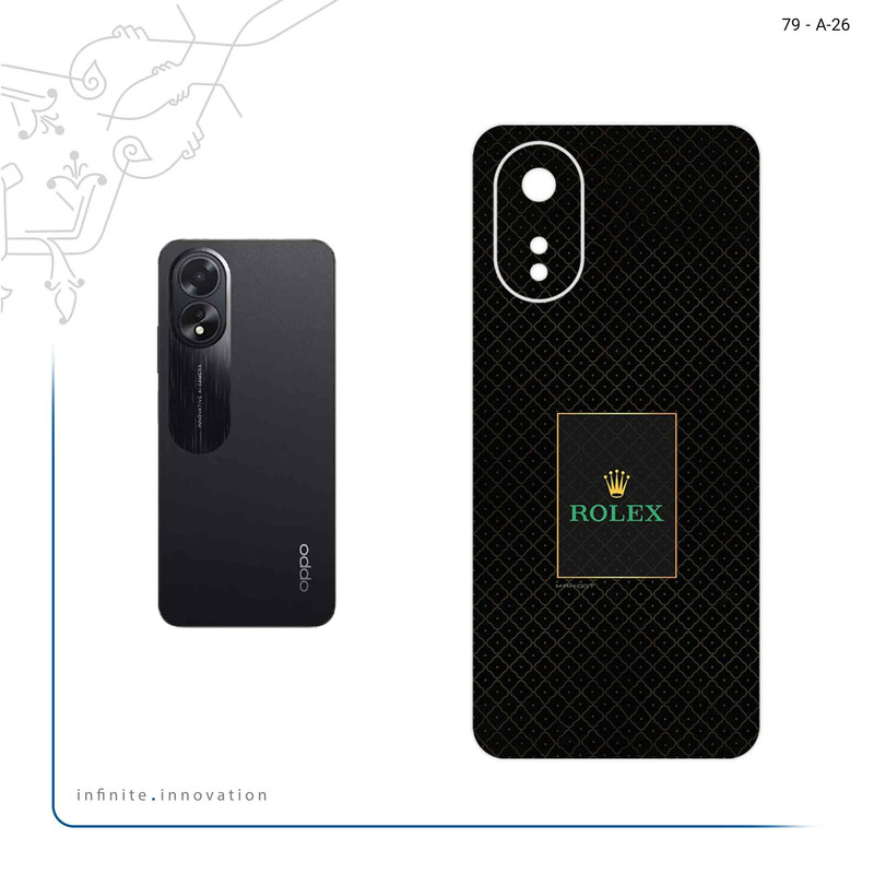 برچسب پوششی ماهوت مدل Rolex_Logo مناسب برای گوشی موبایل اپو A38