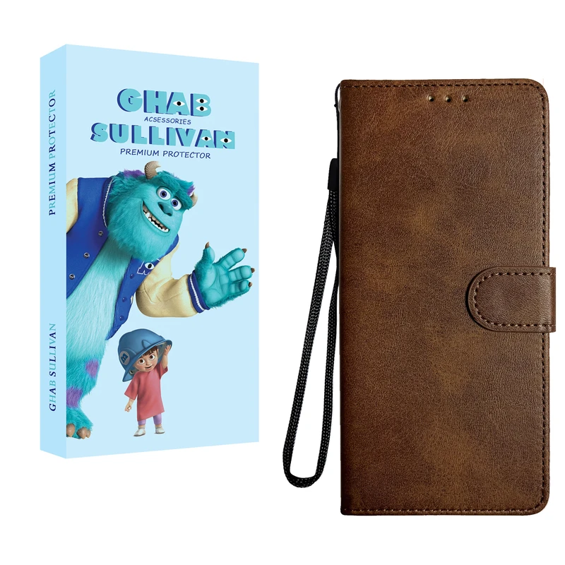 کیف کلاسوری قاب سالیوان مدل CHICBAG مناسب برای گوشی موبایل سامسونگ Galaxy A06 به همراه بند