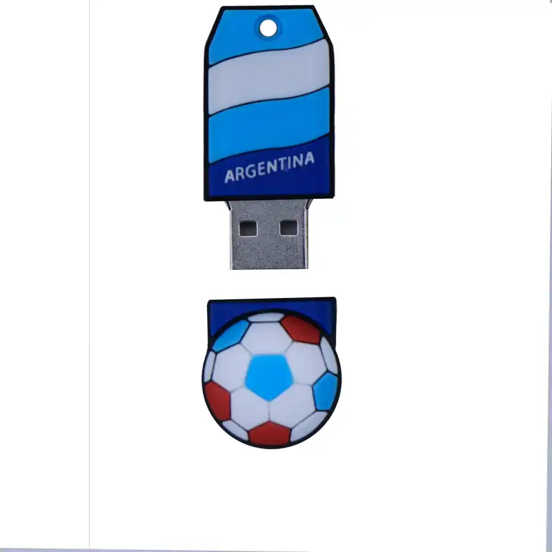 فلش مموری طرح پرچم آرژانتین مدل DPL1128-1 ظرفیت 64 گیگابایت