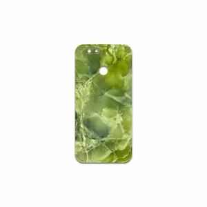 MAHOOT Green Crystal Marble Cover Sticker for Huawei Y6 2018