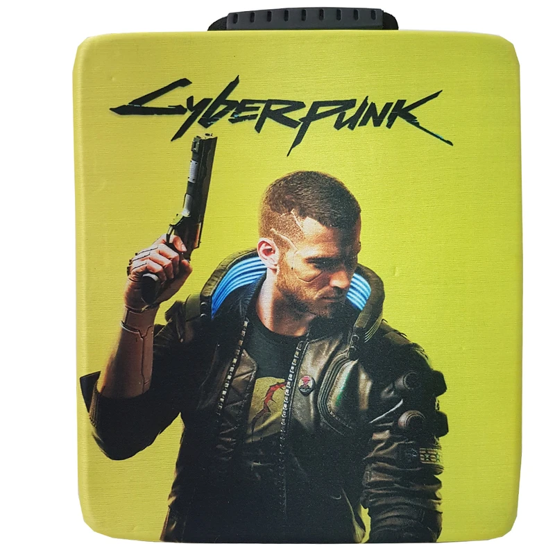 کیف حمل کنسول بازی پلی استیشن ۴ طرح cyberpunk کد 722