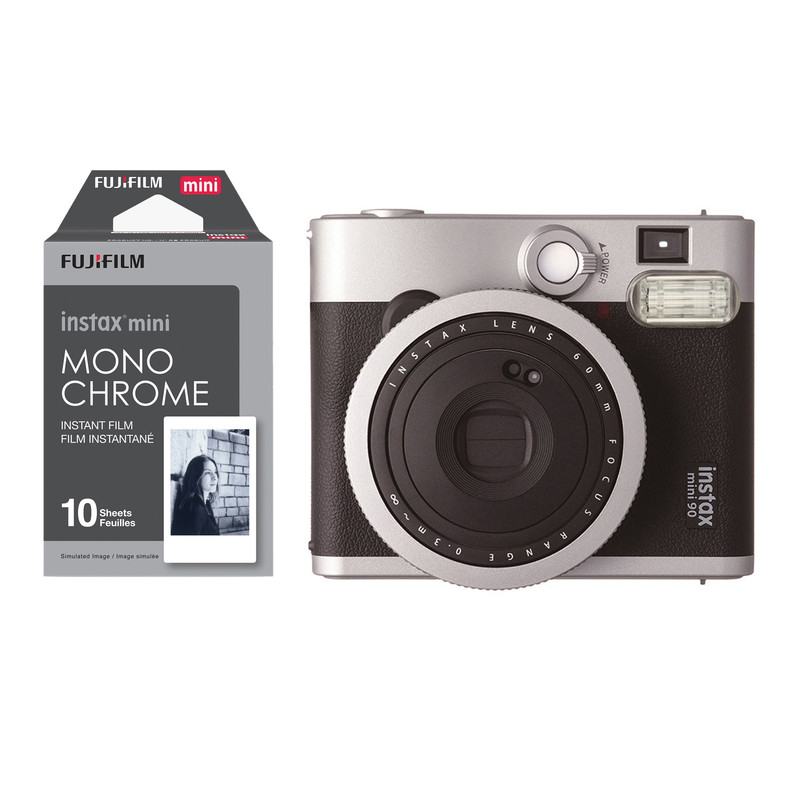 دوربین عکاسی چاپ سریع فوجی فیلم مدل Instax mini 90 Neo Classic به همراه فیلم 