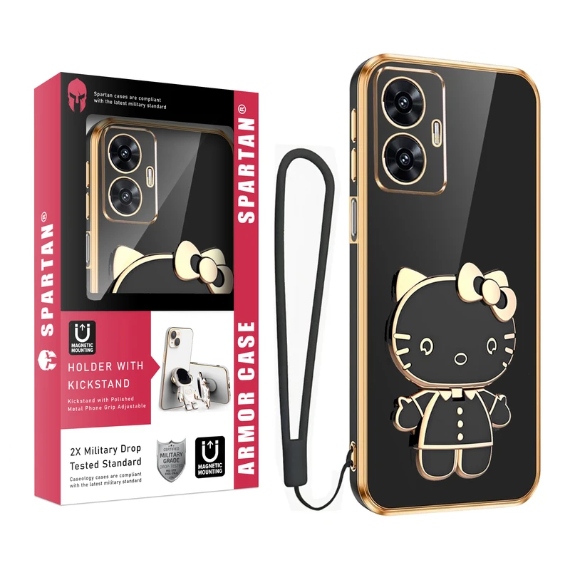 کاور اسپارتان مدل Kitty Strap مناسب برای گوشی موبایل شیائومی Realme C55