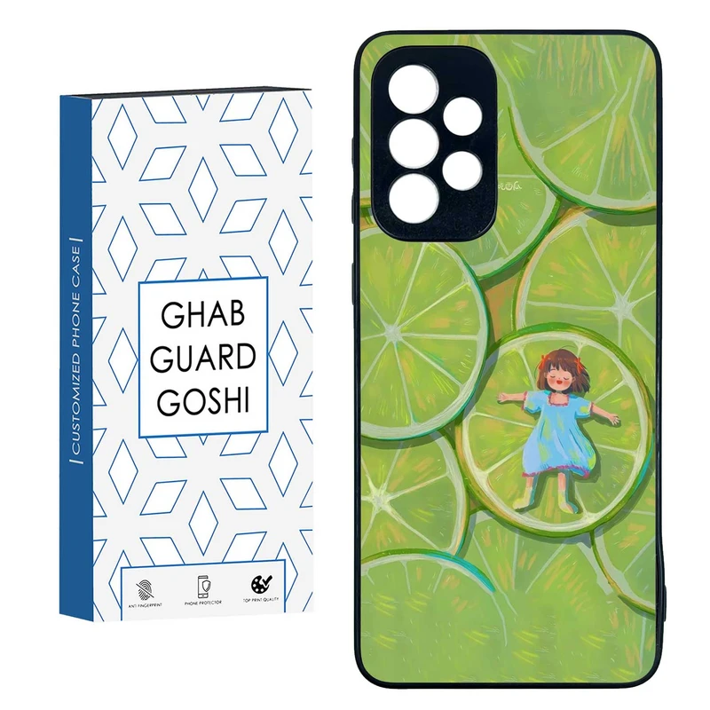 کاور قاب گارد گوشی طرح دختر لیمویی کد TPU-258 مناسب برای گوشی موبایل سامسونگ  GALAXY A33  