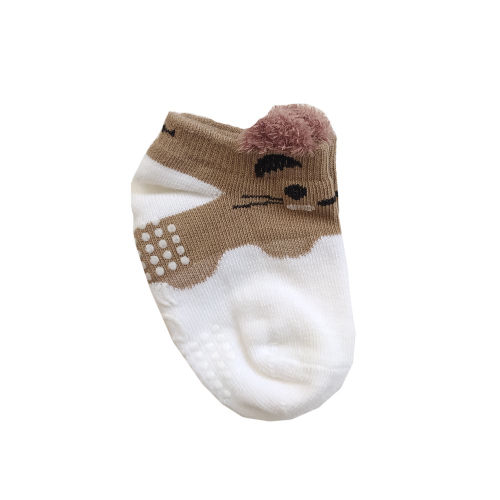 جوراب بچگانه لیمونار گالری مدل موش کف استپ دار -  - 1