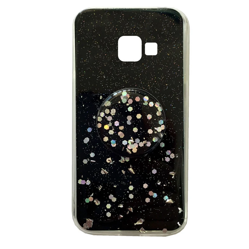  کاور طرح اکلیلی کد S1209 مناسب برای گوشی موبایل سامسونگ Galaxy A7 2017 به همراه پایه نگهدارنده 