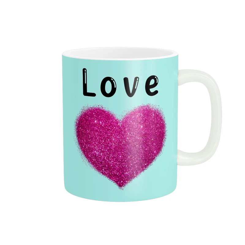 ماگ پاد آفرین طرح قلب کد 1924