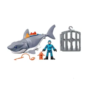 اسباب بازی ایمجینکست مدل Mega Bite Shark کد GKG77 مجموعه 5 عددی