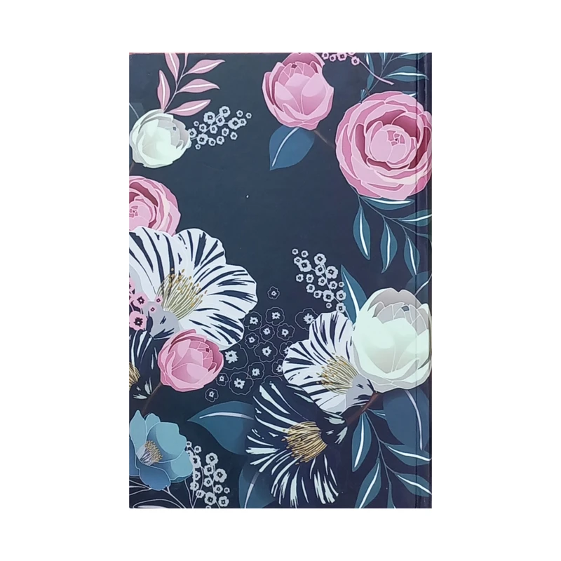 دفتر مشق 100 برگ مدل گل اطلسی کد 1009