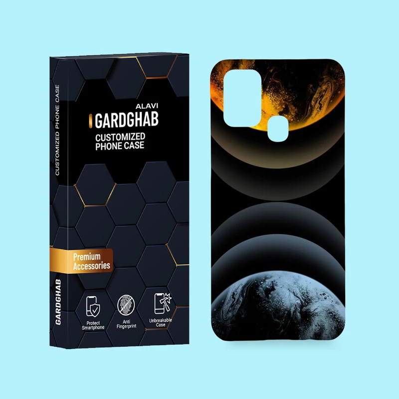 کاور گارد قاب علوی مدل هنری مناسب برای گوشی موبایل سامسونگ Galaxy M31