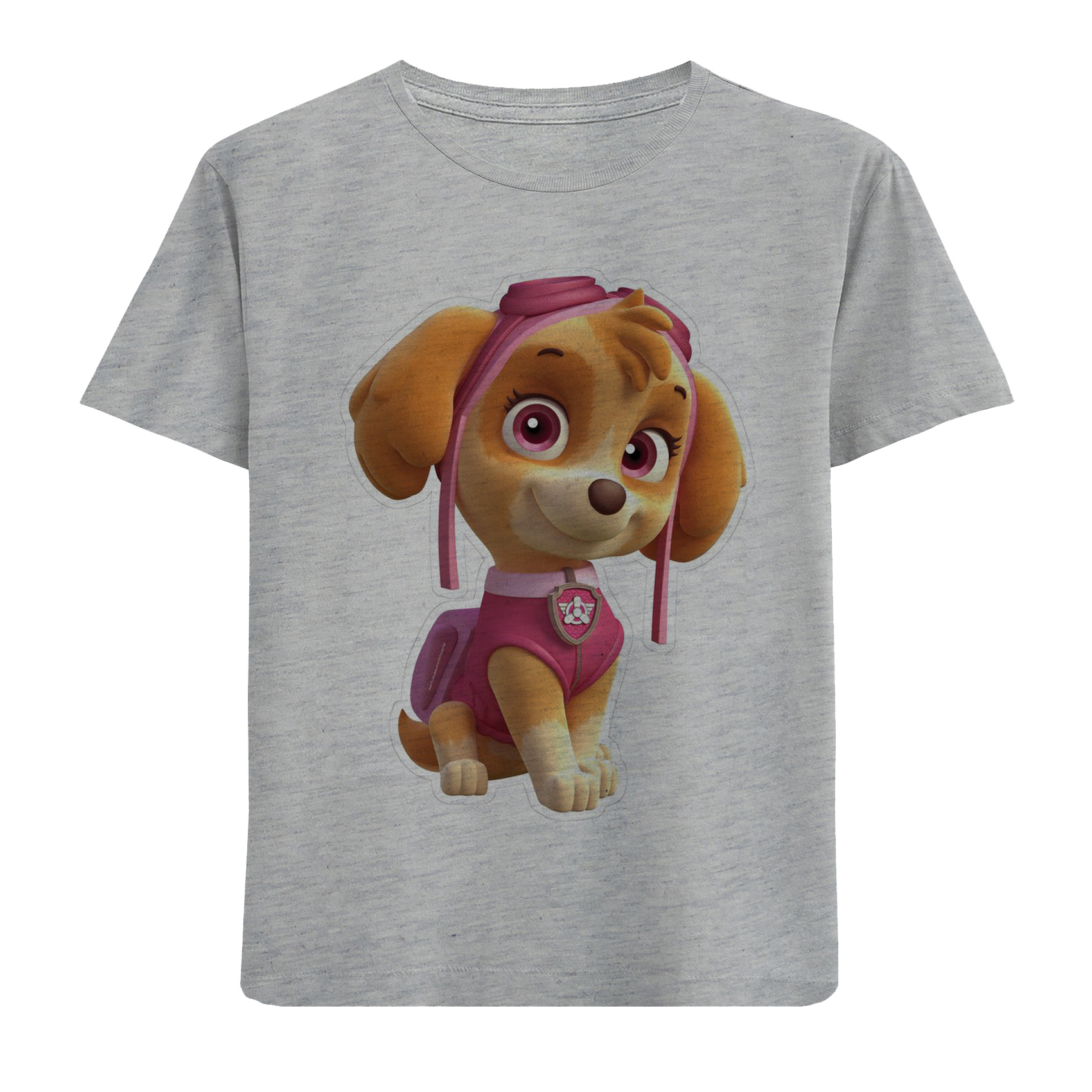 تی شرت دخترانه مدل سگ F451