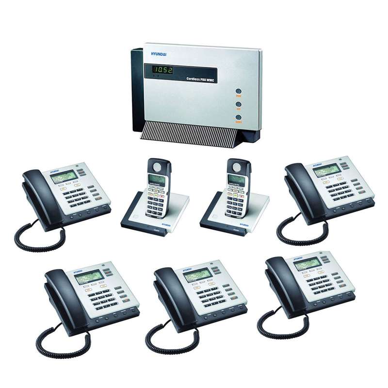 تلفن سانترال بی سیم هیوندای مدل WPBX310 ER-7
