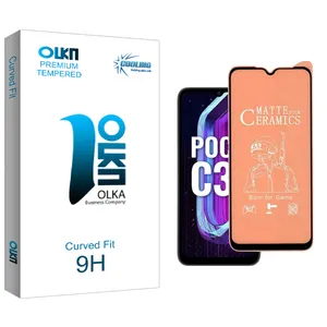 Cooling Olka Glass Matt Ceramics Screen Protector For Xiaomi Poco C31