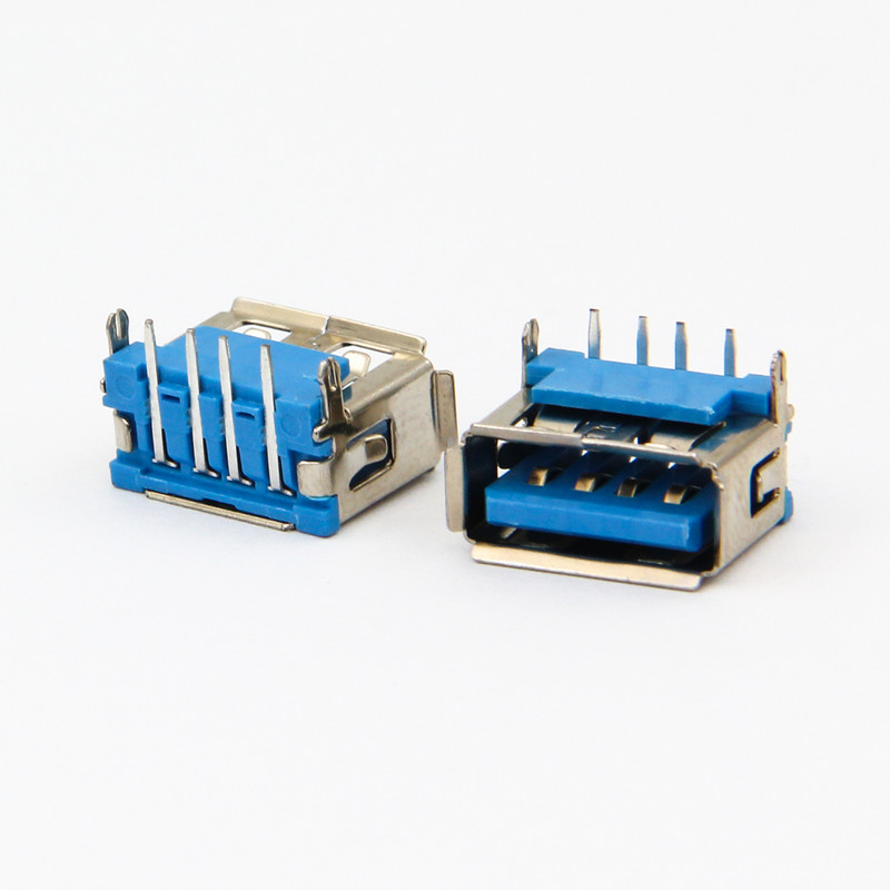 كانكتور مادگی USB مدل 4Pin-90Degree بسته 2 عددی