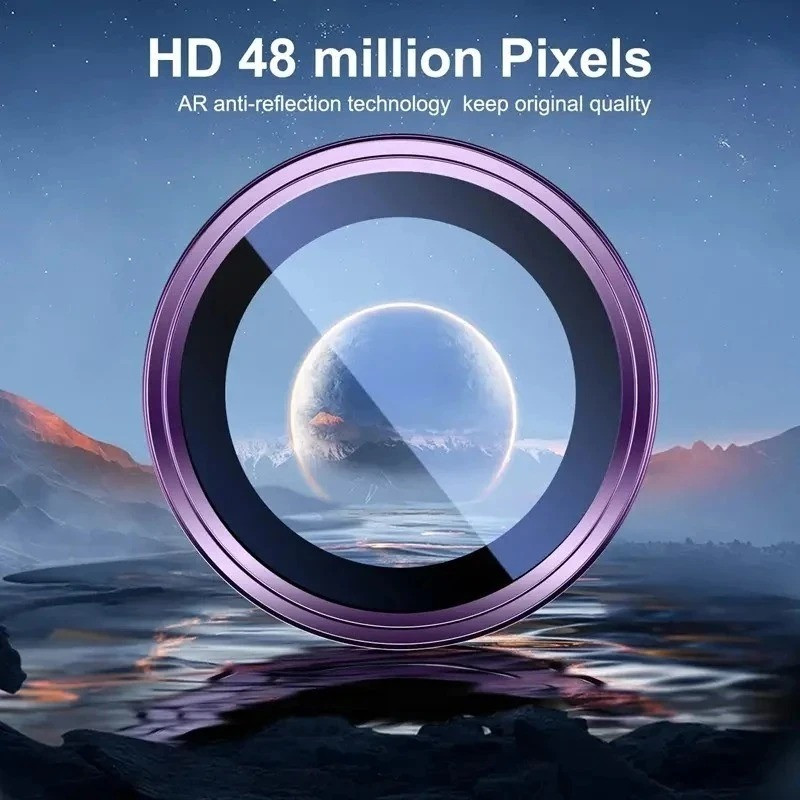 محافظ لنز دوربین بوف مدل HD-ColorLenz مناسب برای گوشی موبایل اپل iPhone 17 Pro Max / 17 Pro