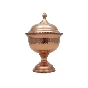 شکلات خوری مسی مدل چکشی کد DOGHME