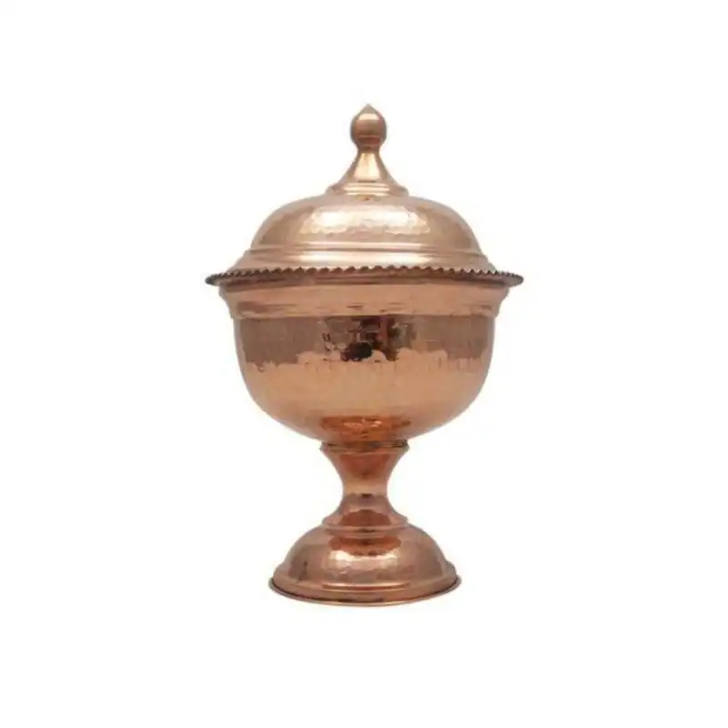 شکلات خوری مسی مدل چکشی کد DOGHME