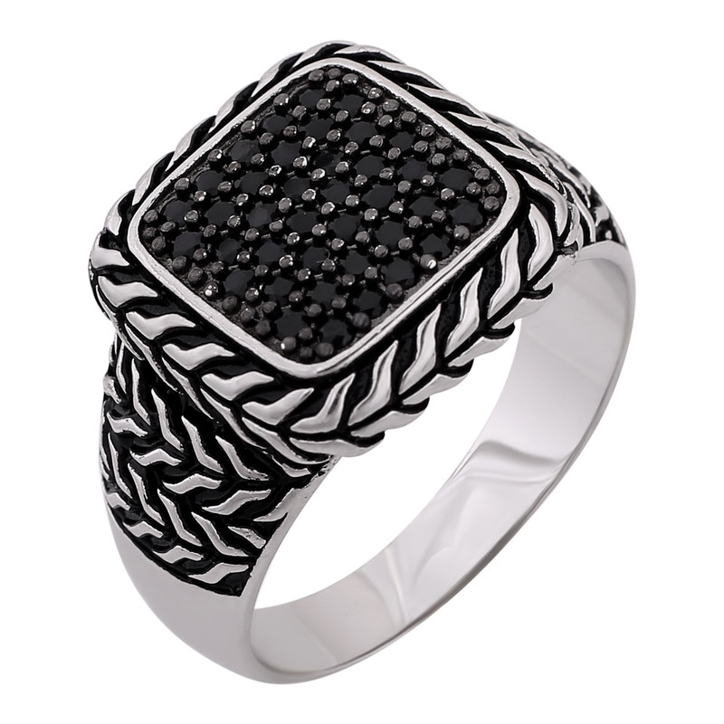 انگشتر نقره مردانه کد R3199