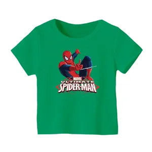 تی شرت آستین کوتاه بچگانه مدل مرد عنکبوتی کد ۱۶
