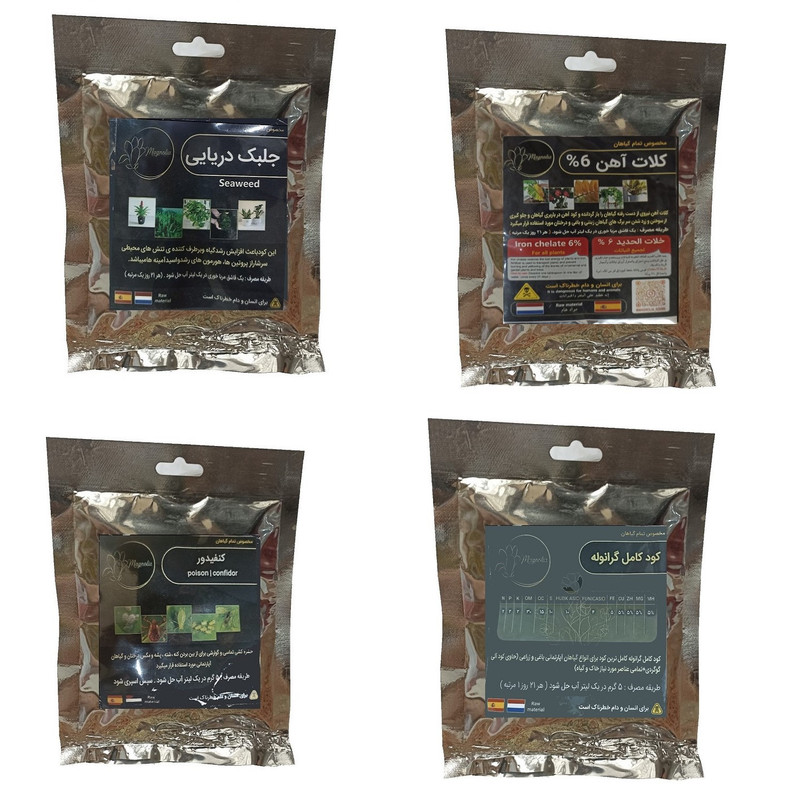 کود جلبک دریایی و کلات آهن و کنفیدور و کود کامل گرانوله مدل raw material وزن 200 گرم کود جلبک دریایی و کلات آهن و کنفیدور و کود کامل گرانوله مدل raw material وزن 200 گرم