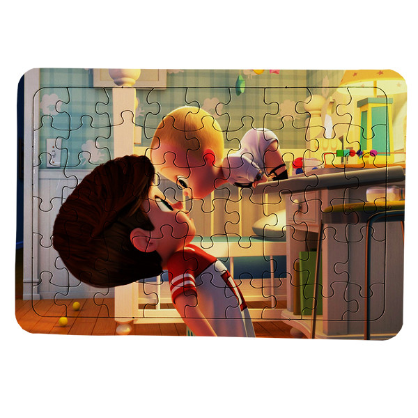 پازل 54 تکه طرح انیمیشن بچه رییس کد LY9