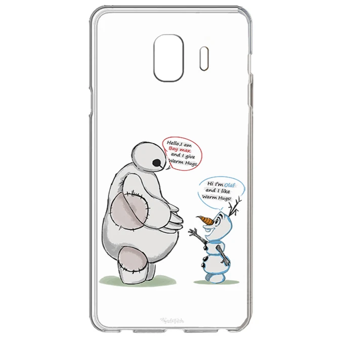 کاور طرح Olaf & Baymax مناسب برای گوشی موبایل سامسونگ Galaxy J4 