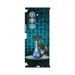 MAHOOT Alice in Wonderland-FullSkin Cover Sticker for Samsung Galaxy Z Fold 5