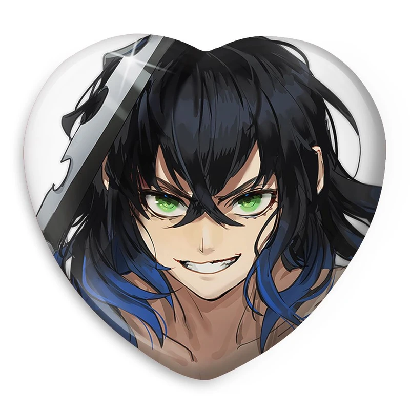 پیکسل خندالو طرح اینوسکه انیمه شیطان کش مدل قلبی کد 13692