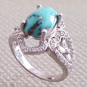 انگشتر نقره زنانه مدل PL83