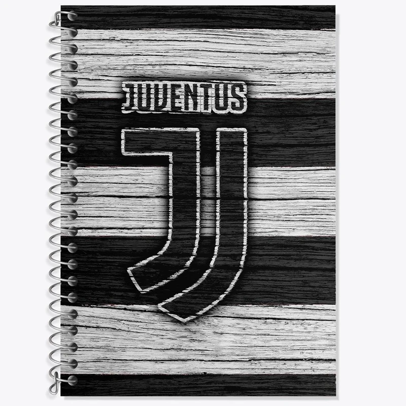 دفتر زبان 50 برگ خندالو مدل سه خط طرح باشگاه یوونتوس کد 26821