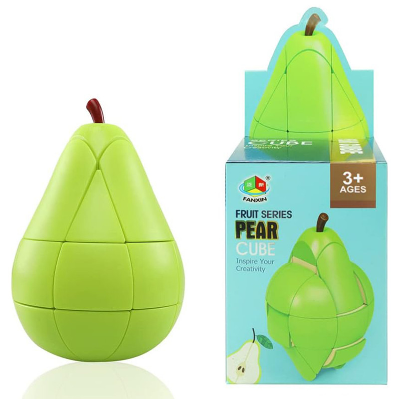 مکعب روبیک فنکسین مدل میوه ای گلابی 3×3 FanXin Fruit cube – Pear