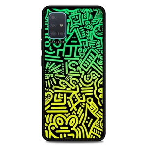 AKAM AMC-WSGA51-DOODLE16 Cover For Samsung Galaxy A51