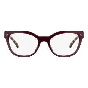 فریم عینک طبی گربه ای زنانه پرادا مدل 0PR 21SV-USH1O1 مناسب برای صورت مستطیل، مربع، مثلث، لوزی، قلب، بیضی، گرد