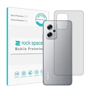 Transparent Rockspace HyGEL model phone back protector suitable for Xiaomi Redmi K50i mobile phone