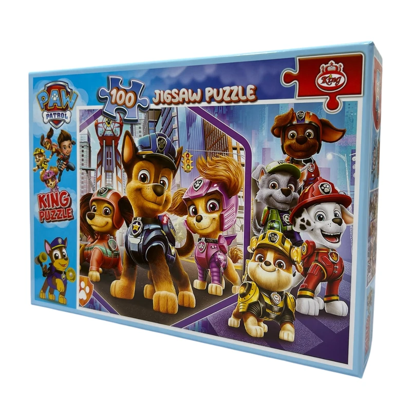پازل 100 تکه کینگ مدل سگ های نگهبان مناسب برای 5 سال به بالا