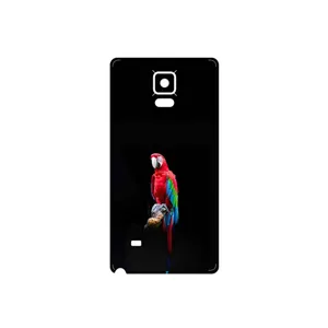 MAHOOT Parrot Cover Sticker for Samsung Galaxy Note 4