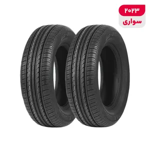 لاستیک خودرو دابل کوین مدل Dc88 سایز 13 / 60 / 175 میلی‌متر تولید سال 2023 - 2 حلقه