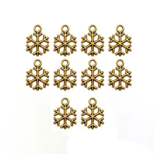 آویز دستبند مدل دانه برف AD 148 بسته 10 عددی