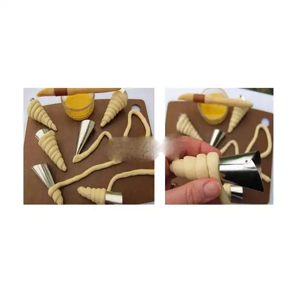 قالب شیرینی بهگز طرح قیف مدل Be بسته 3 عددی