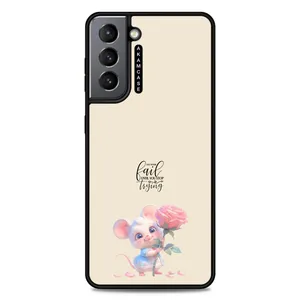 AKAM AMC-WSGS21-ANIMALS QOUTES-14 Cover For Samsung Galaxy S21