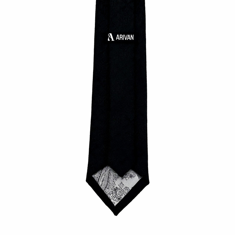 ست کراوات و دستمال جیب مردانه آریوان مدل PT4404