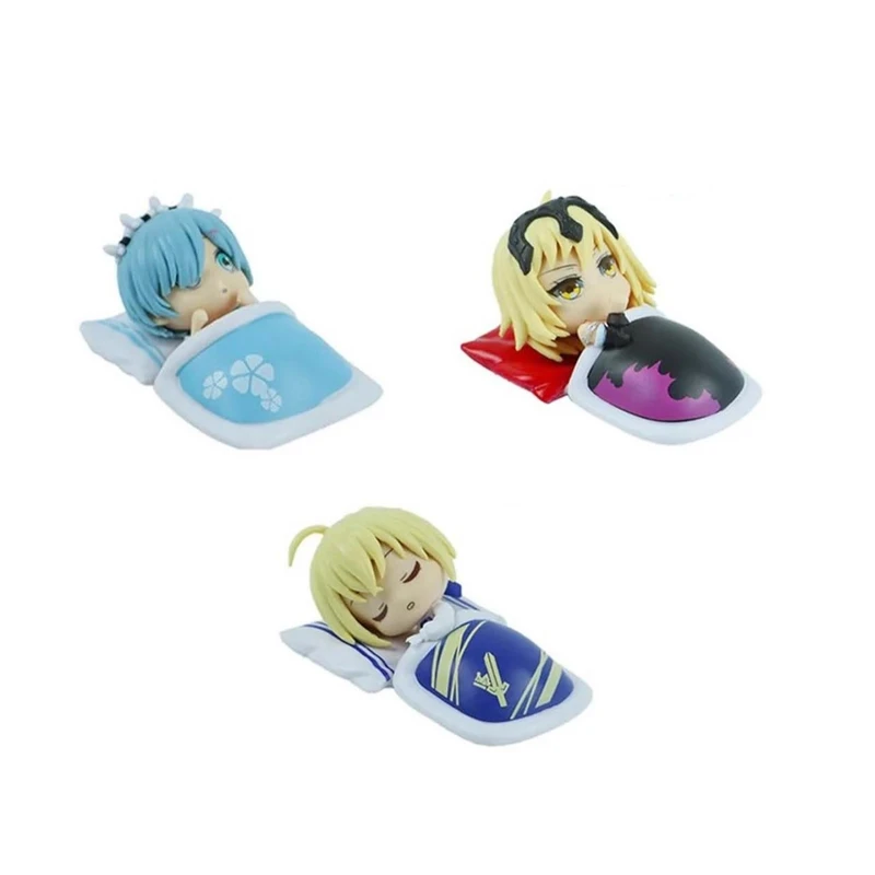 فیگور مدل انیمه خوابیده کد 846 مجموعه 3 عددی